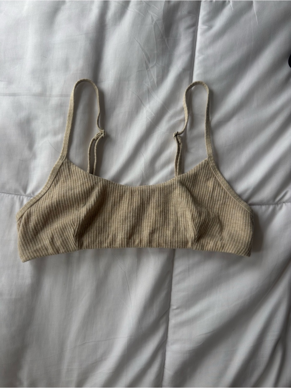 ALO Yoga Neutral Beige Sports Bralette